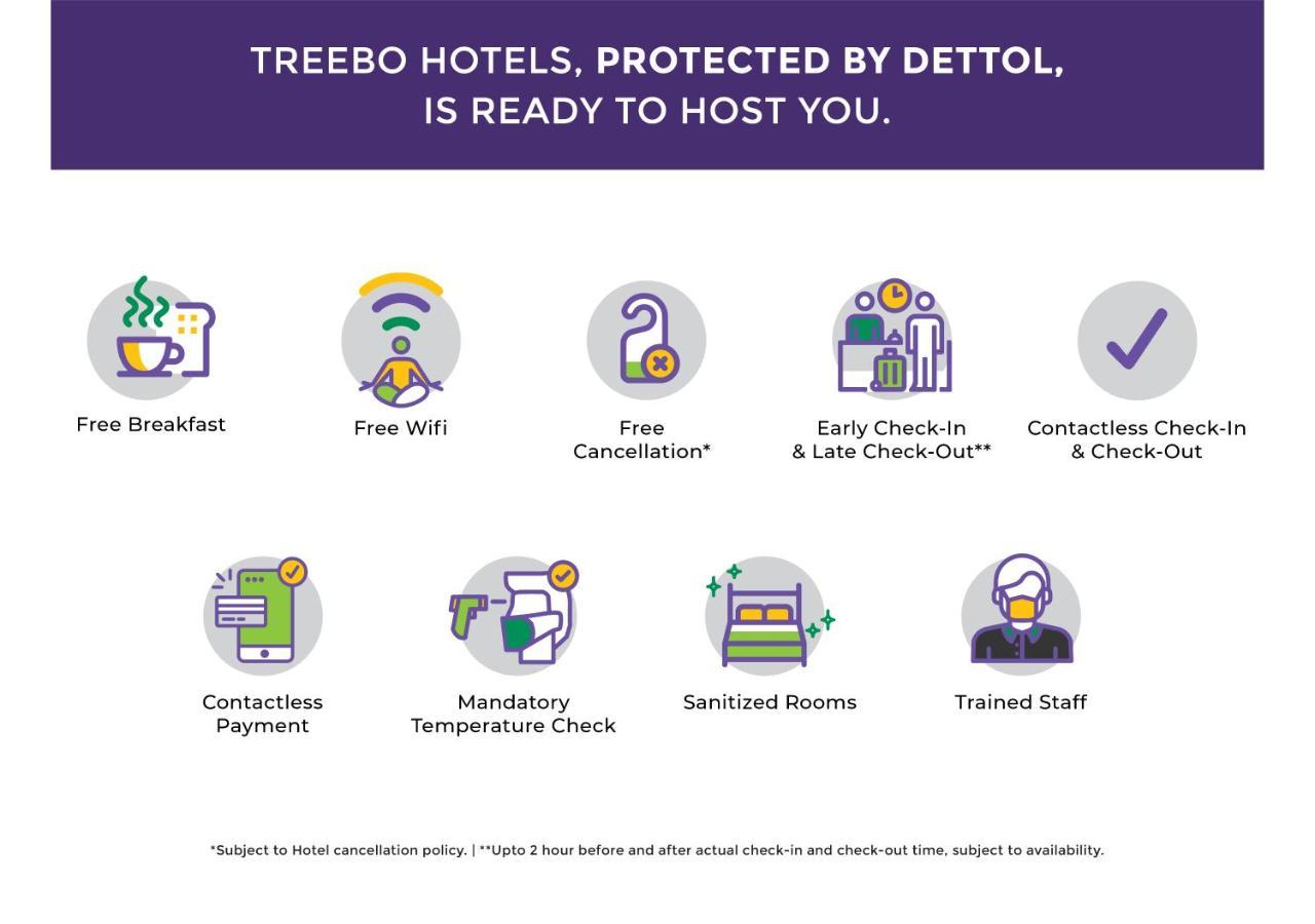 Treebo Trend Wedding Bells Kanpur Hotel Kültér fotó